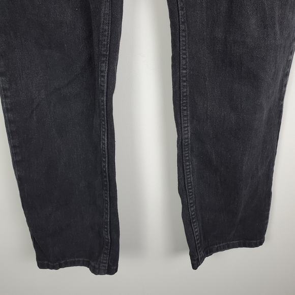 Riders by Lee Relaxed Straight Black Denim 6M - Picture 5 of 10